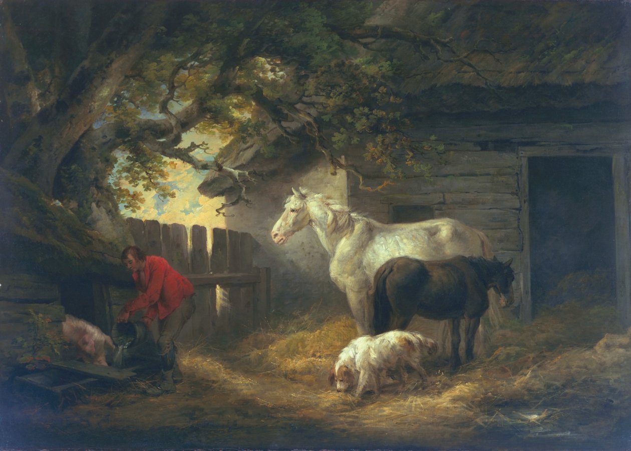 Gospodarstwo, 1792 autorstwa George Morland