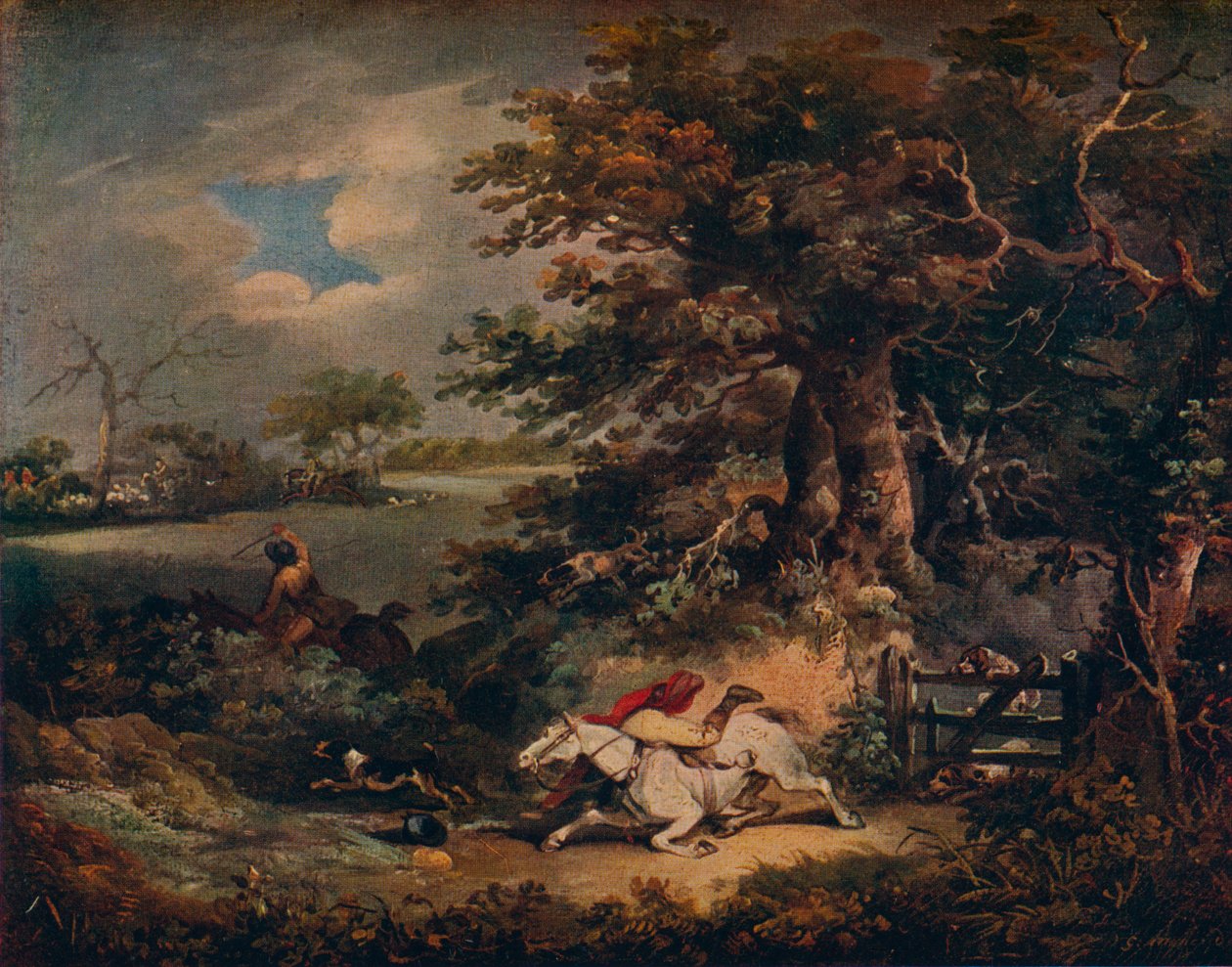 Pełny płacz - i upadek, c1790, 1922 autorstwa George Morland