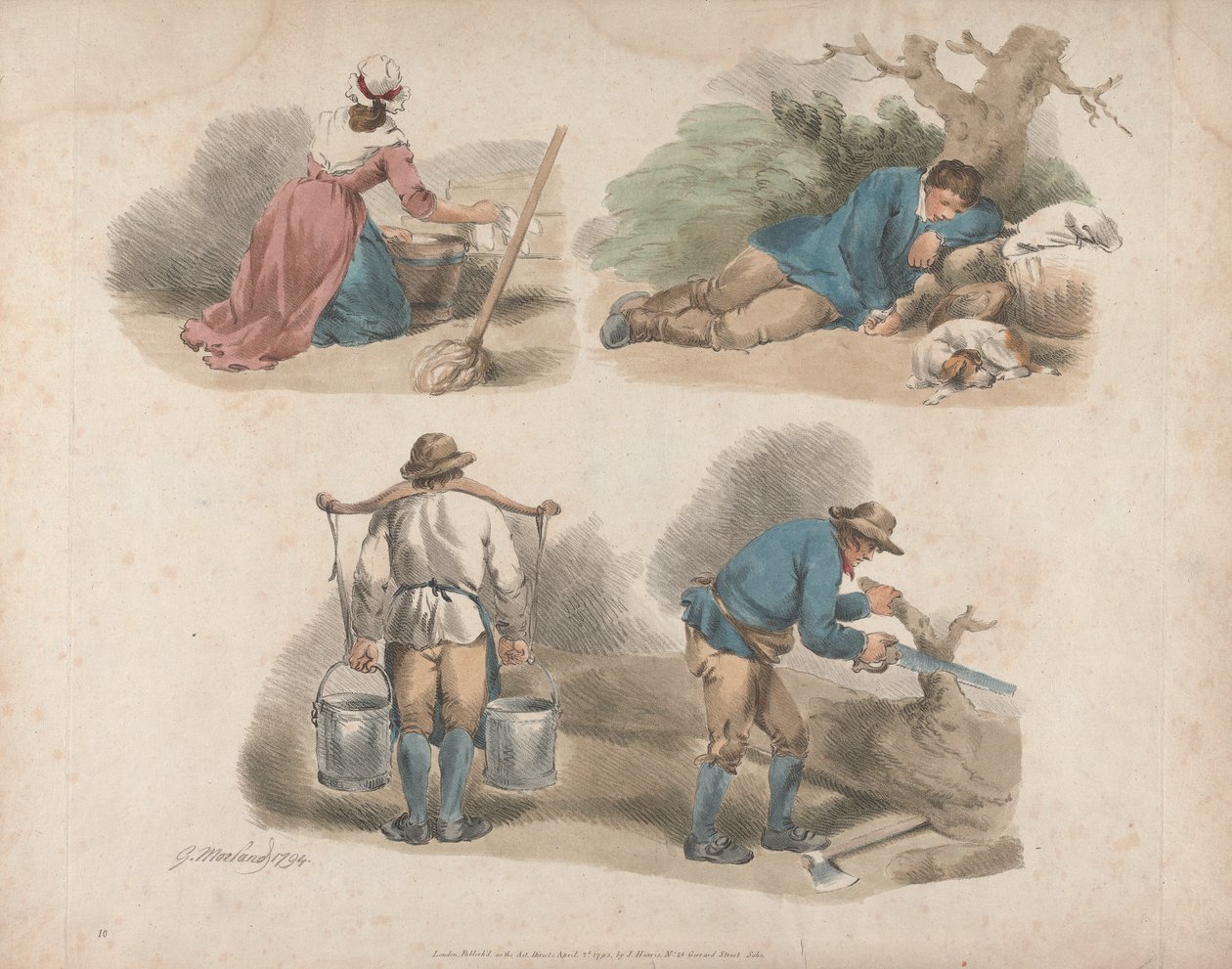 polish autorstwa George Morland