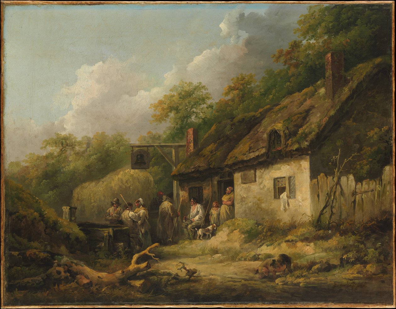 The Bell Inn autorstwa George Morland