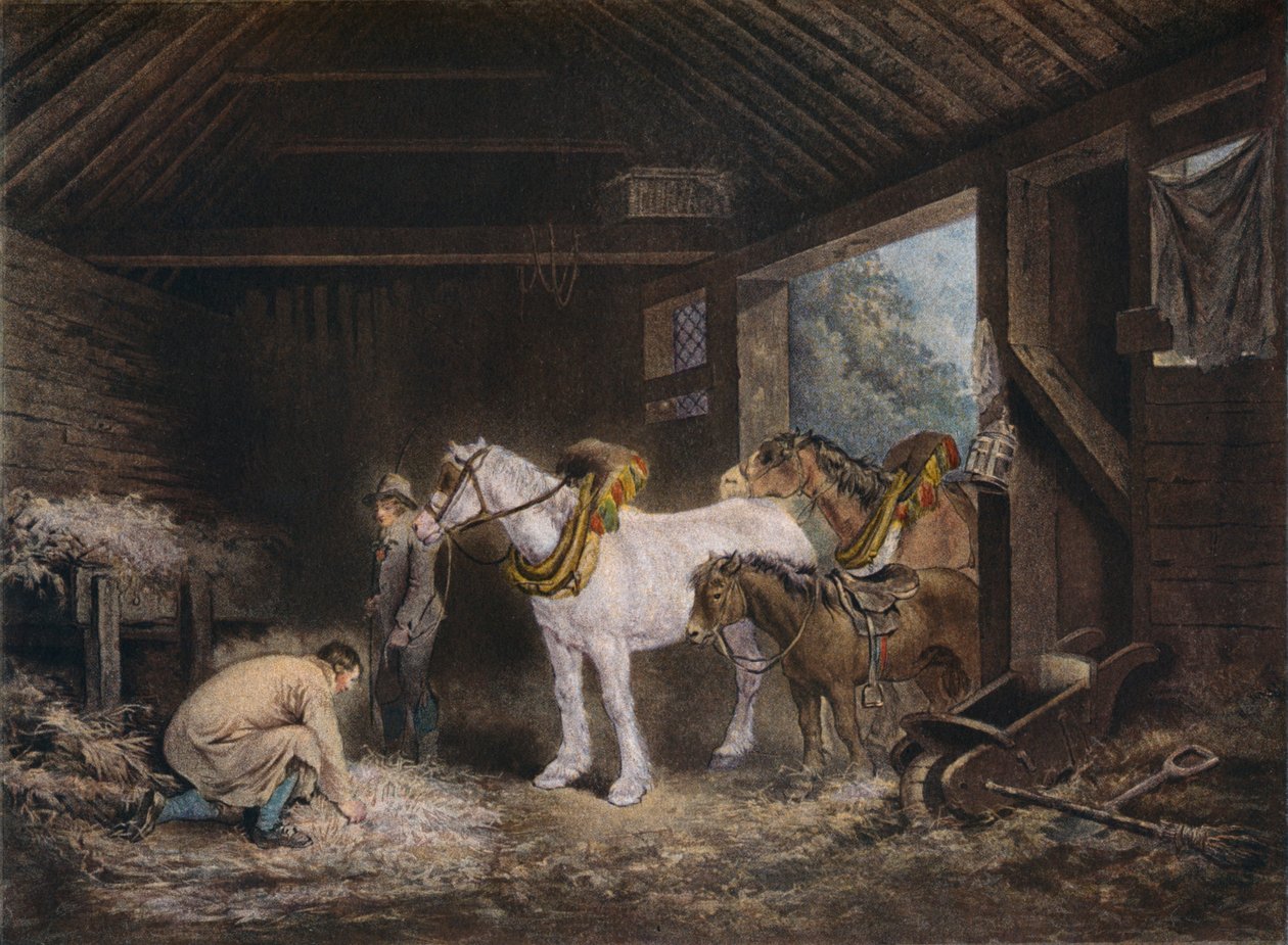 Stajnia rolników, 1791 1901 autorstwa George Morland