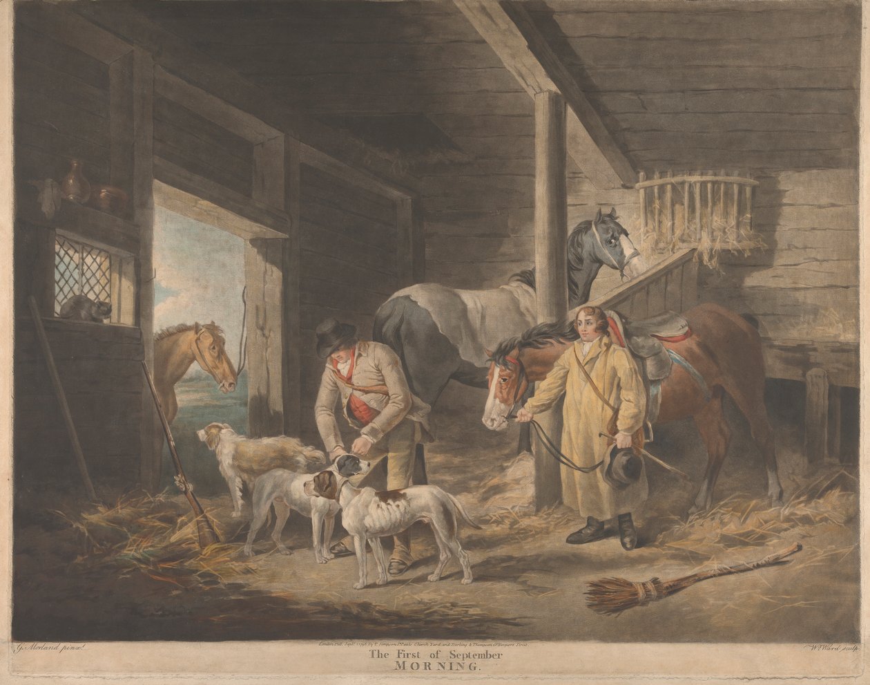 Pierwszy września - rano autorstwa George Morland