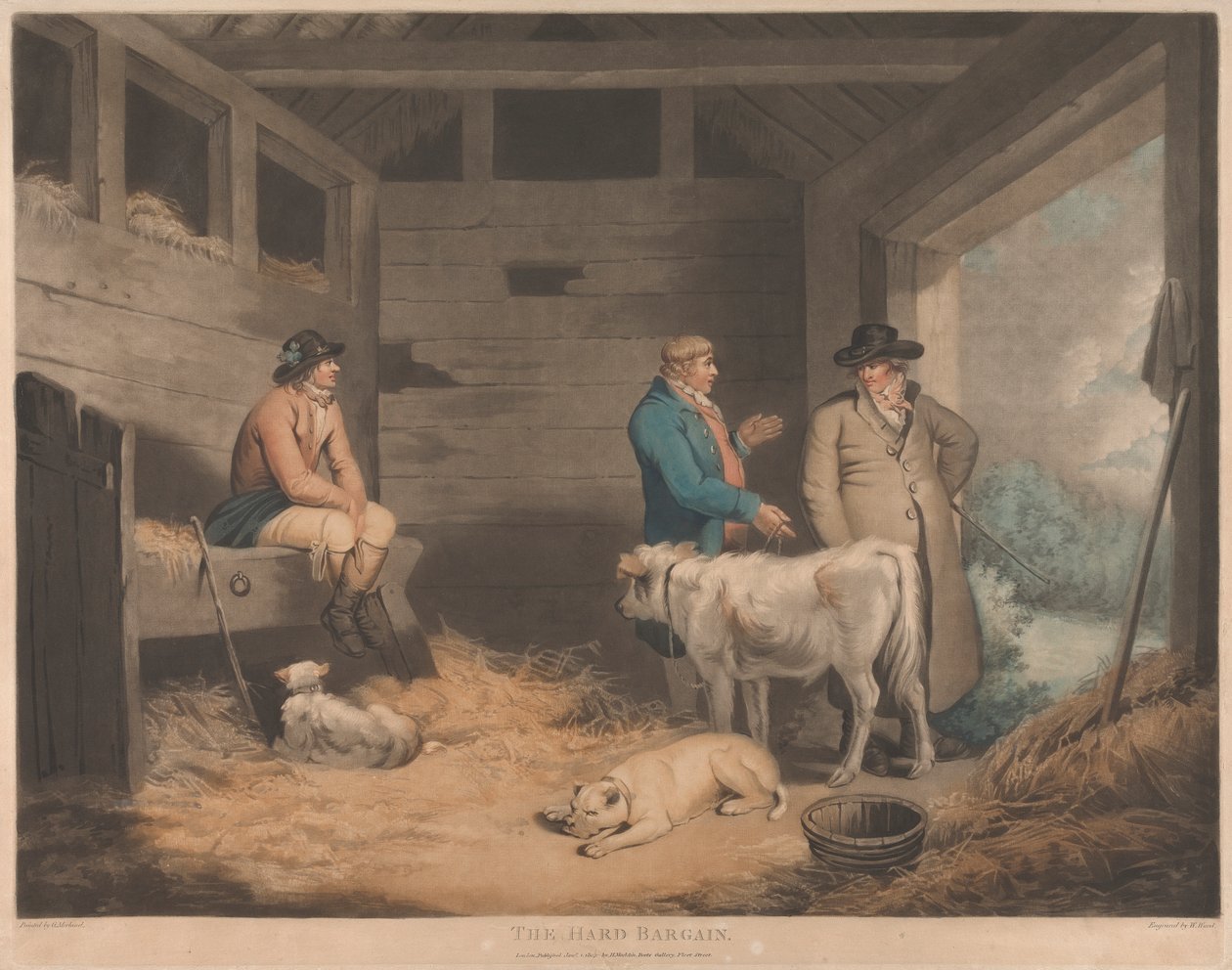 Trudna okazja autorstwa George Morland