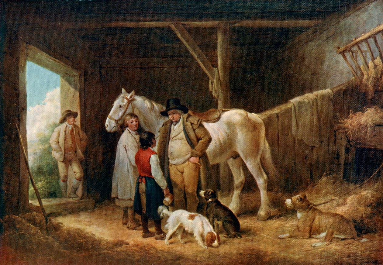 Rozrachunek, c1783-1804, 1912. autorstwa George Morland