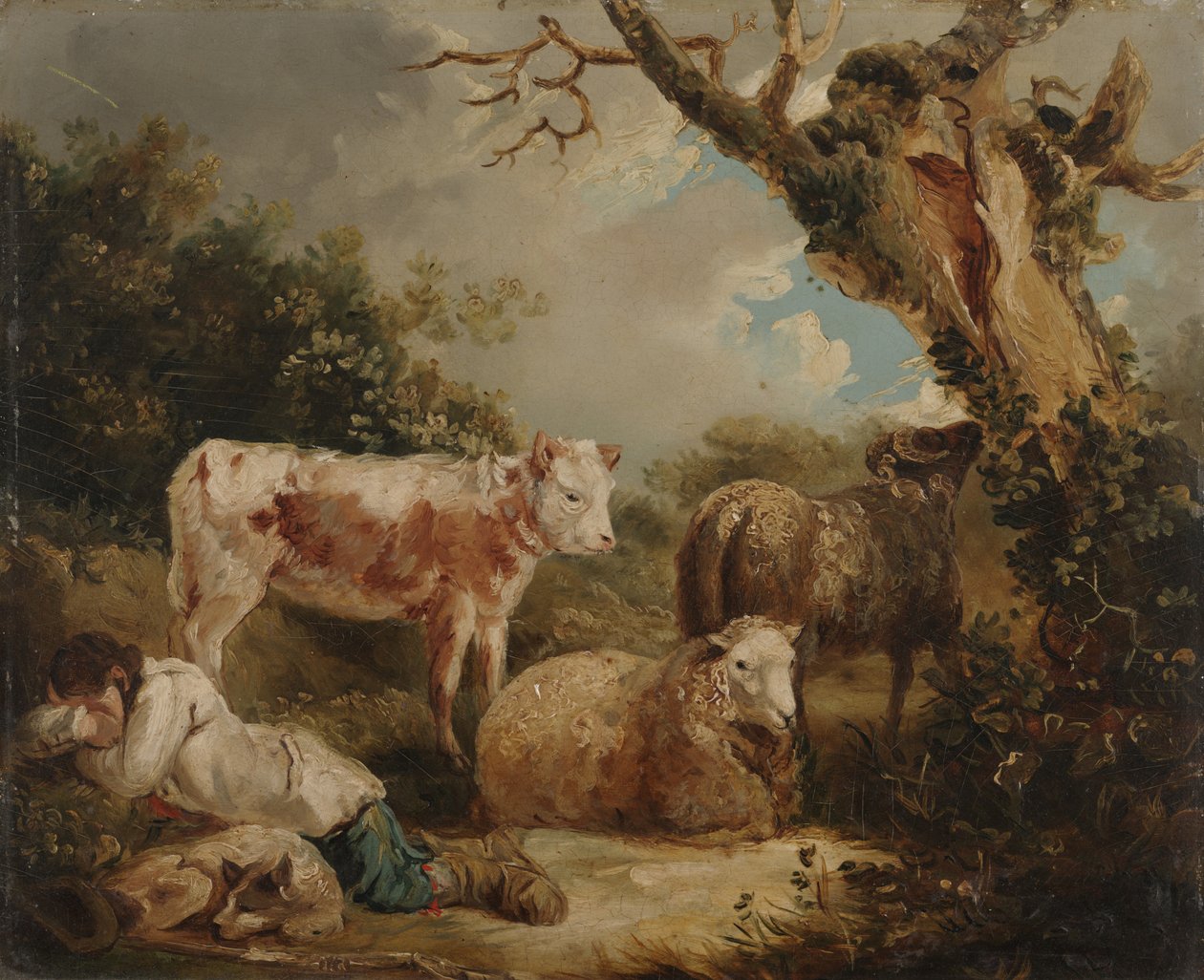 Odpoczynek Pasterza autorstwa George Morland