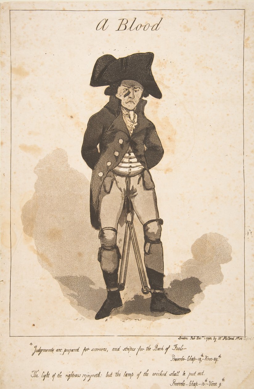 Krew, 1 grudnia 1790. autorstwa George Moutard Woodward