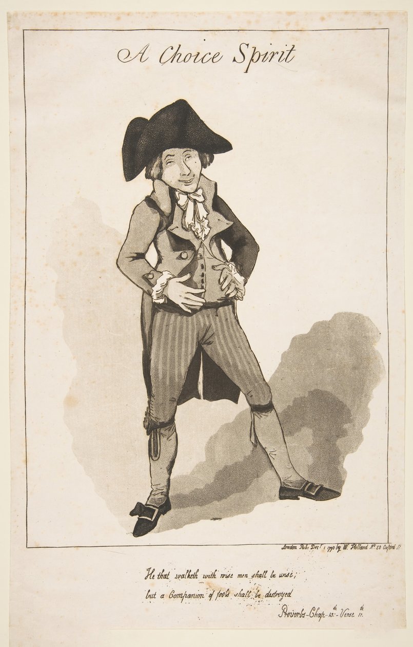 Duch wyboru, 1 grudnia 1790. autorstwa George Moutard Woodward
