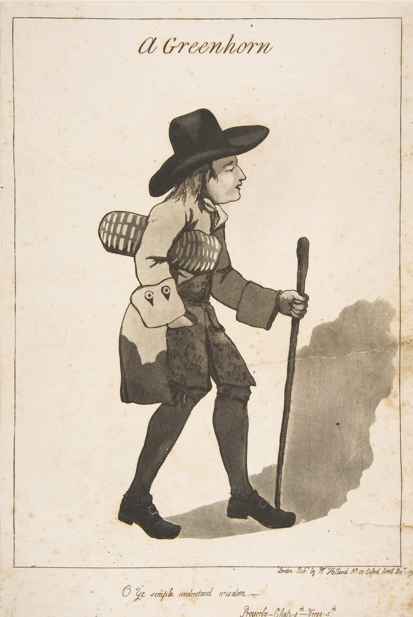 Greenhorn, 1 grudnia 1790. autorstwa George Moutard Woodward