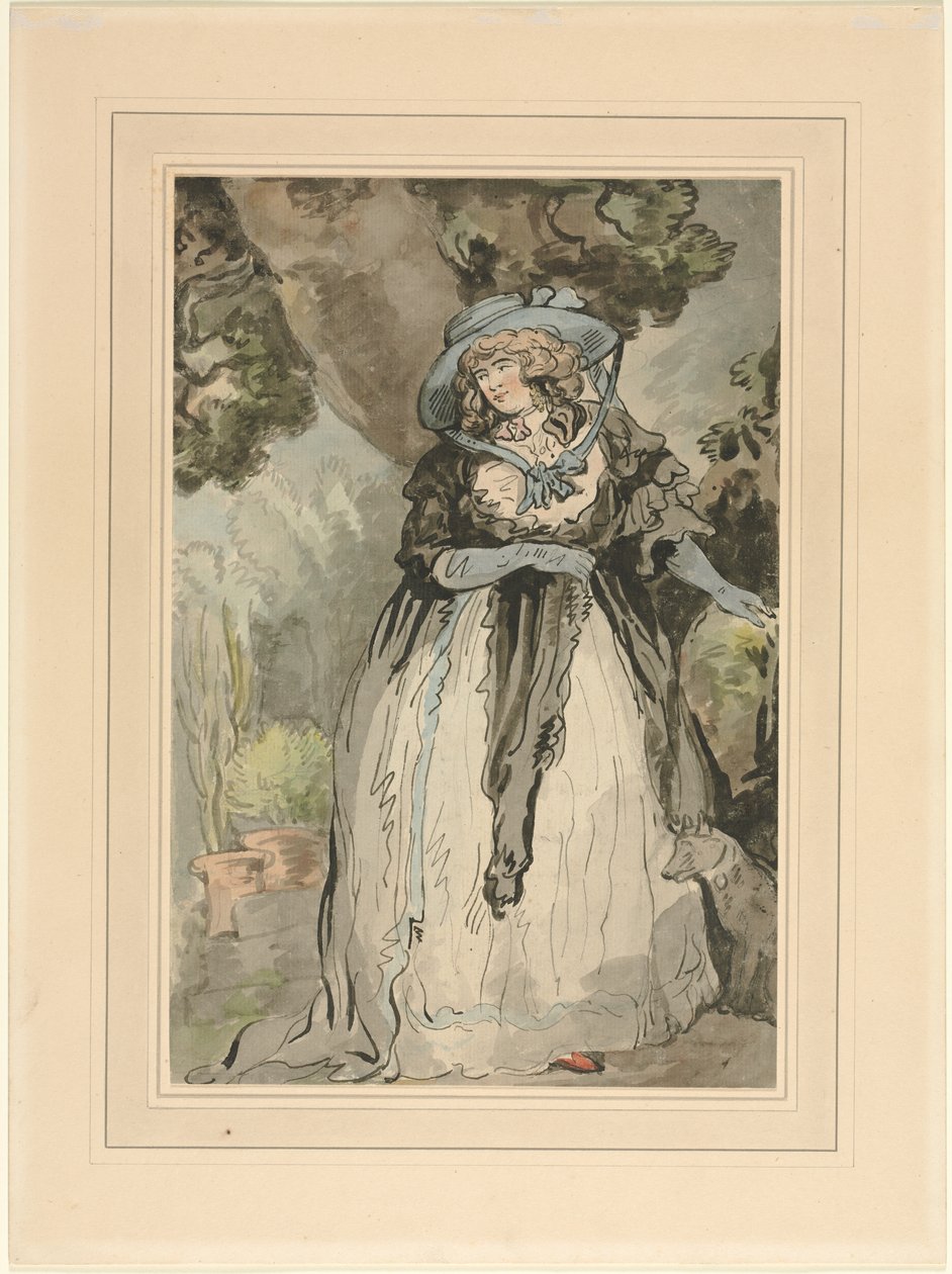 Pani Samuel Howitt, 1700s. autorstwa George Murgatroyd Woodward