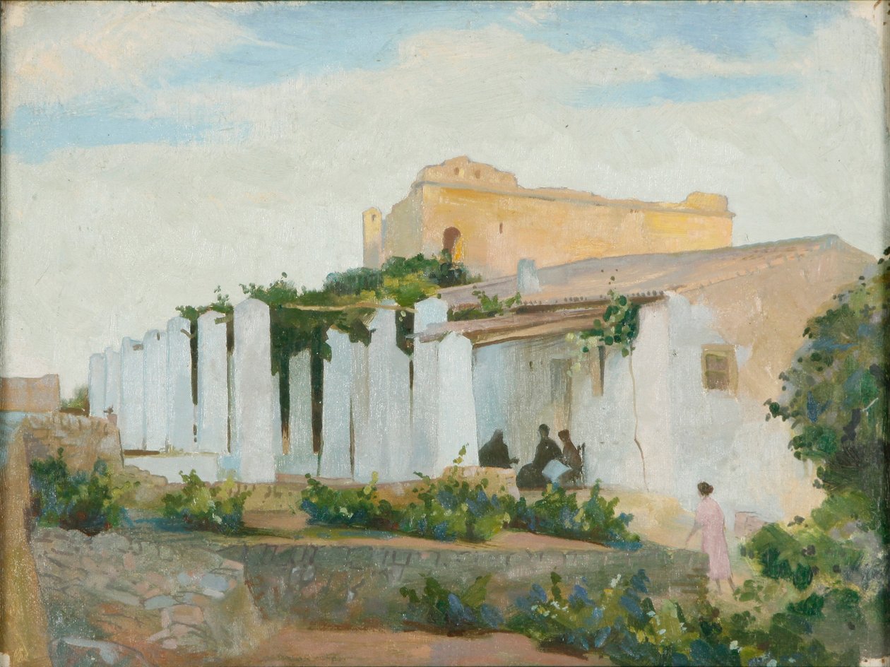 „Pejzaż hiszpański”, 1895-1933 autorstwa George Murray