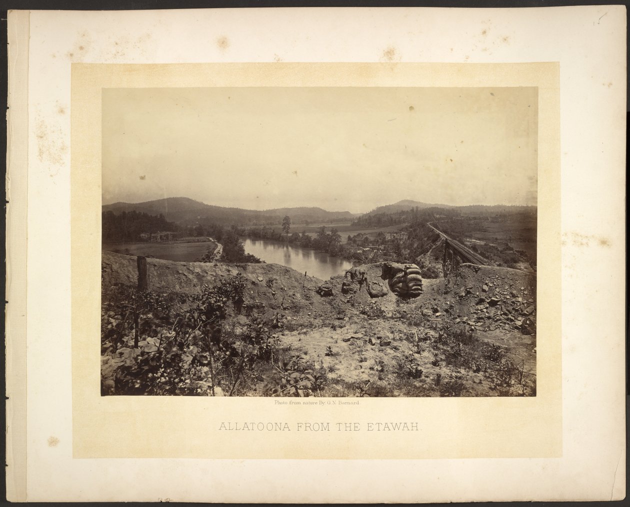 Allatoona z Etawah autorstwa George N. Barnard