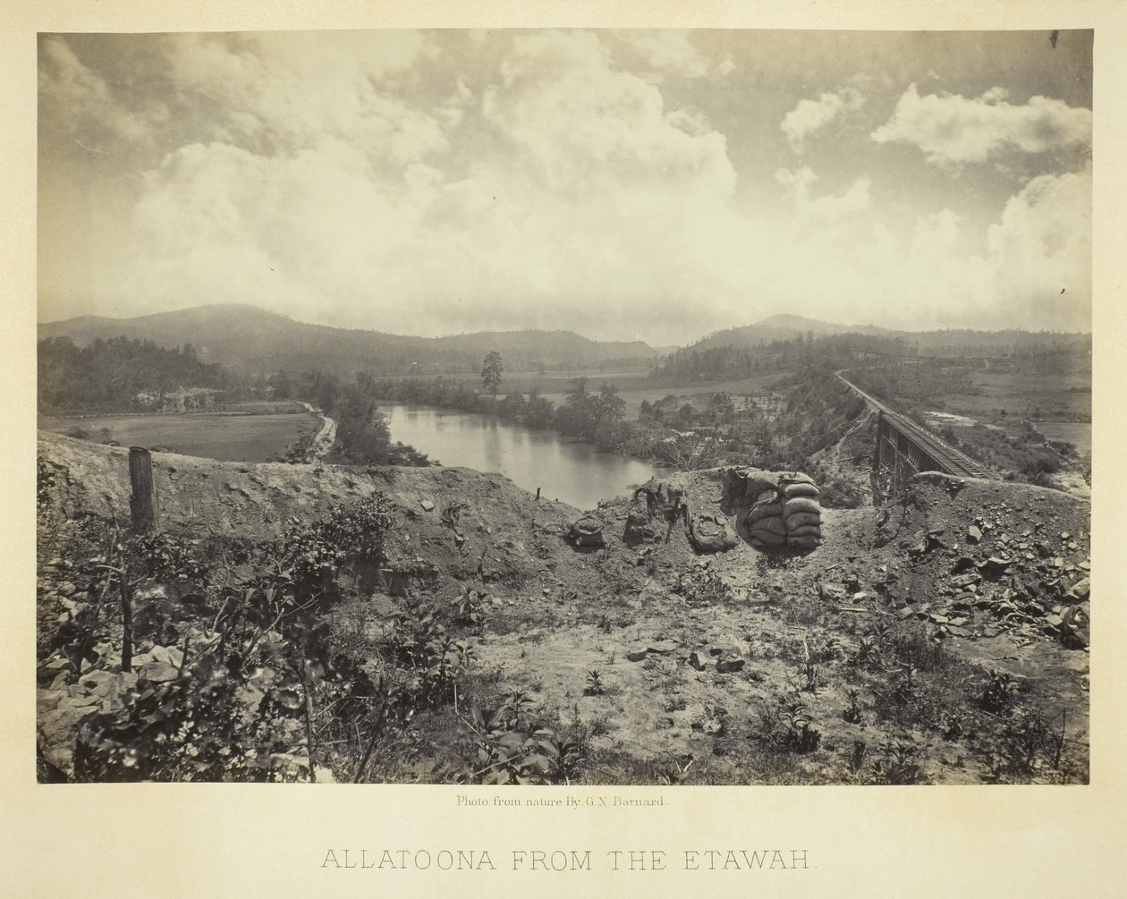 Allatoona z Etawah autorstwa George N. Barnard
