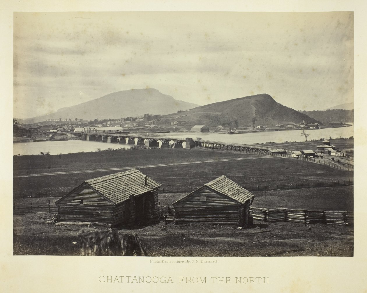 Chattanooga od północy autorstwa George N. Barnard