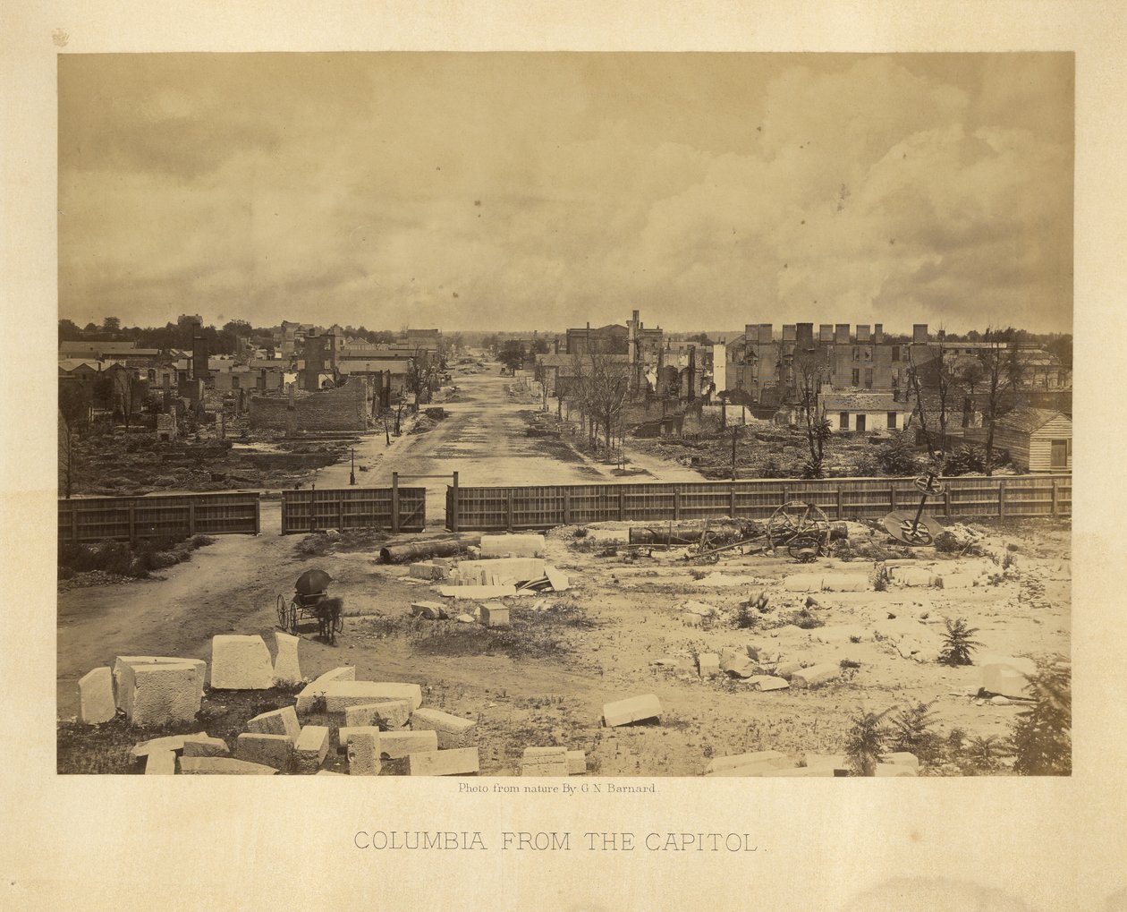 Columbia z Kapitolu autorstwa George N. Barnard