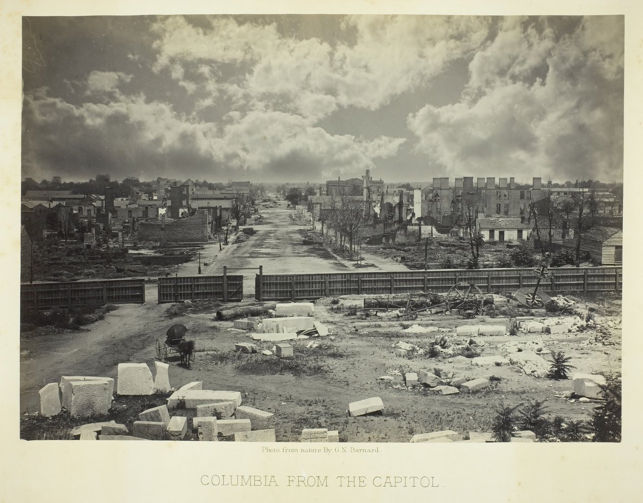 Columbia z Kapitolu, 1866. autorstwa George N. Barnard
