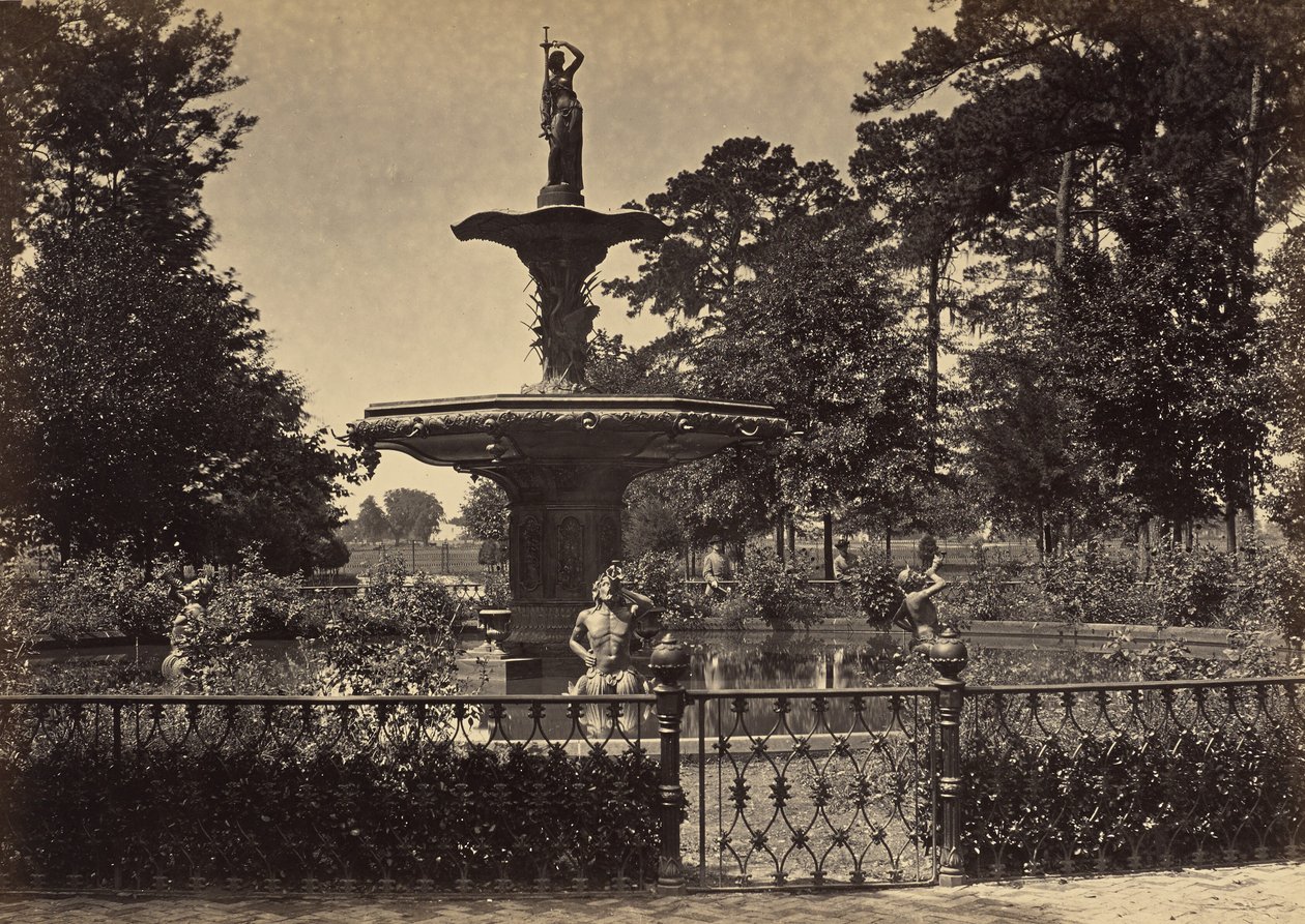 [Fountain Savannah, Georgia] autorstwa George N. Barnard