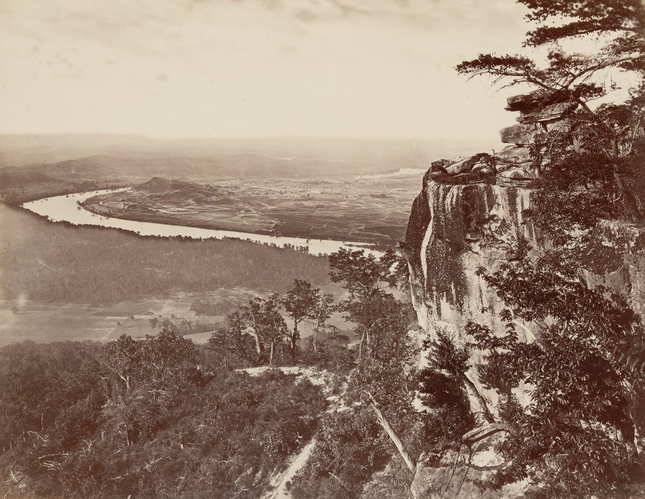 Lookout Mountain, Georgia autorstwa George N. Barnard