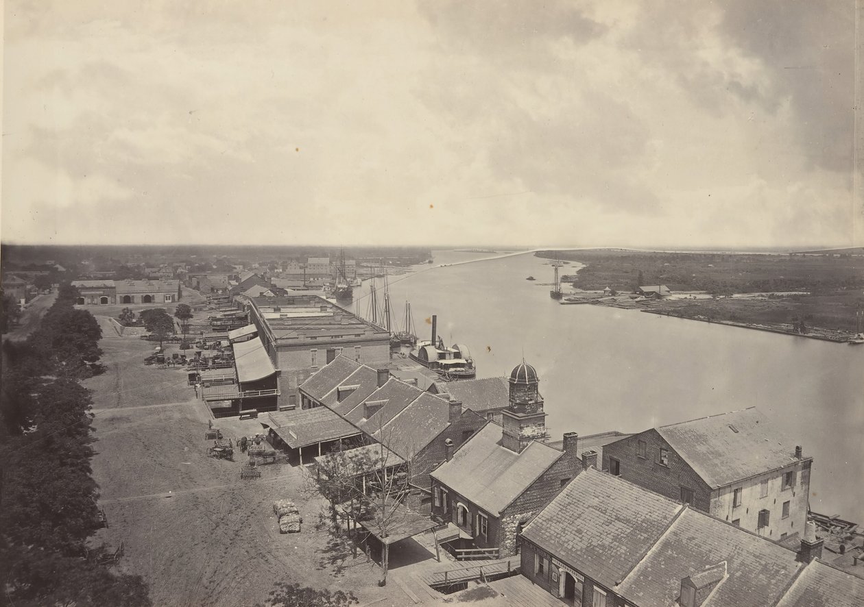 Savannah, Georgia nr 1, 1860. autorstwa George N. Barnard