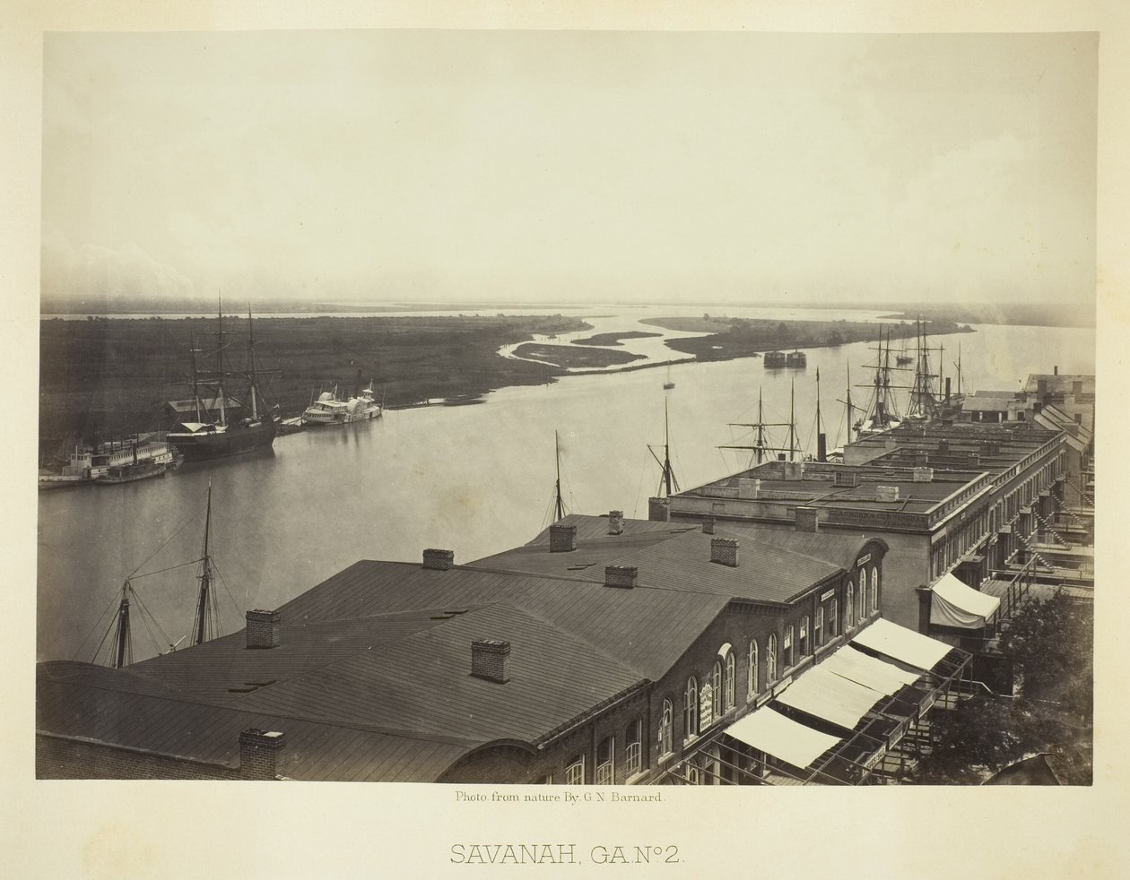Savannah, GA, nr 2 autorstwa George N. Barnard