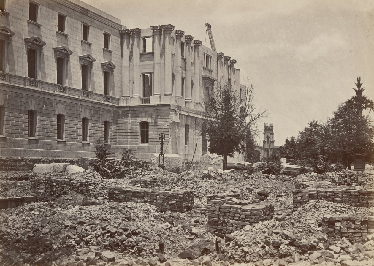 Nowy Kapitol, Columbia, Karolina Południowa autorstwa George N. Barnard