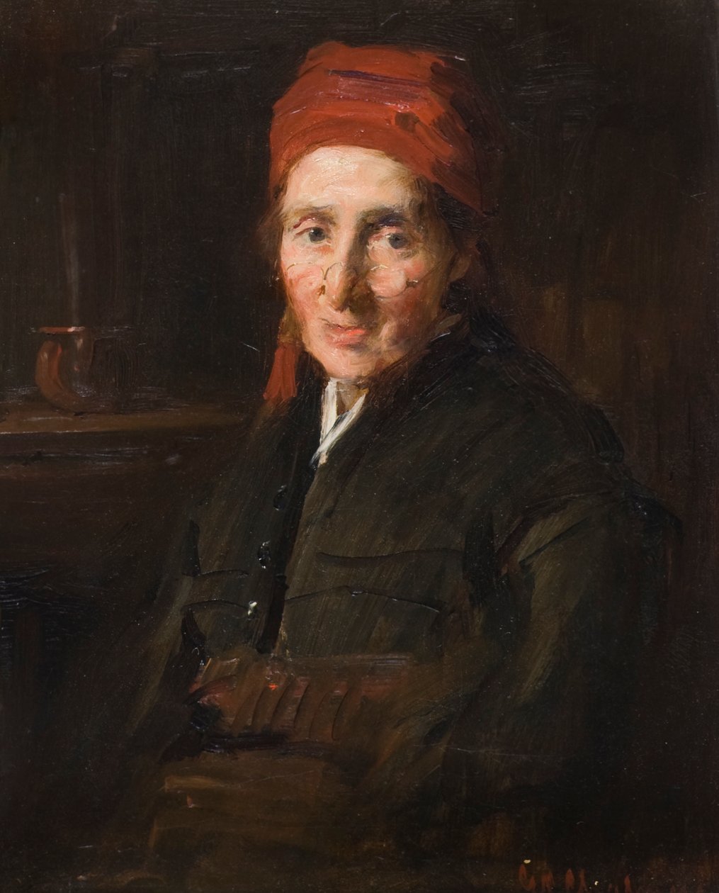 Chłop z Bretanii autorstwa George Paul Chalmers