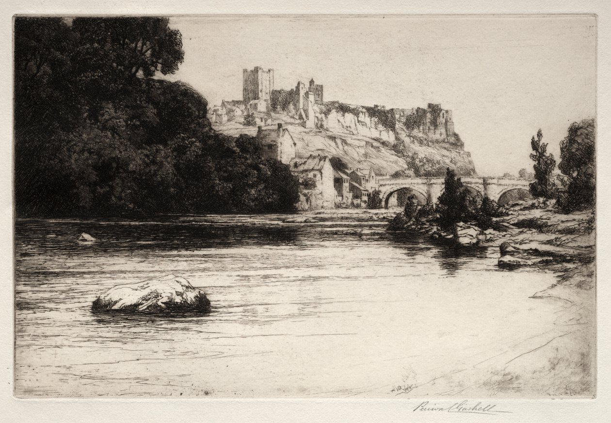 Zamek Richmond autorstwa George Percival Gaskell