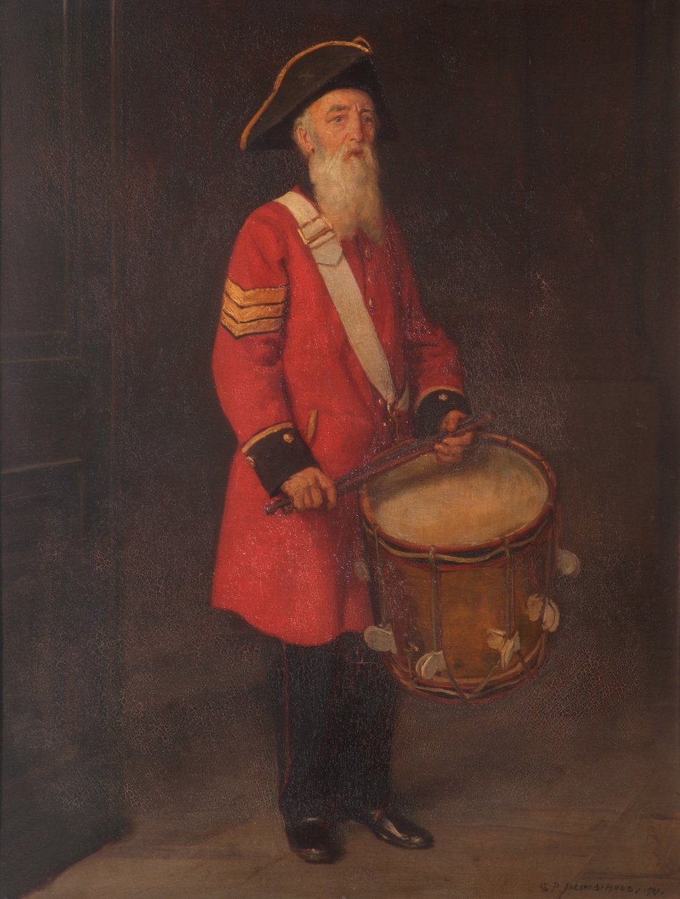 Sierżant perkusista Henry Gribble, 1921 autorstwa George Percy Jacomb Hood