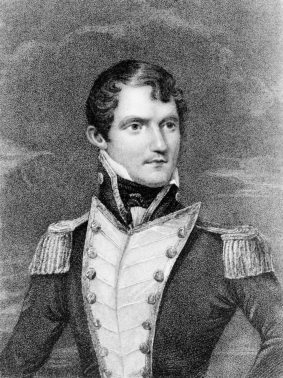 Kapitan John Dundas Cochrane, grawerowany przez Henry