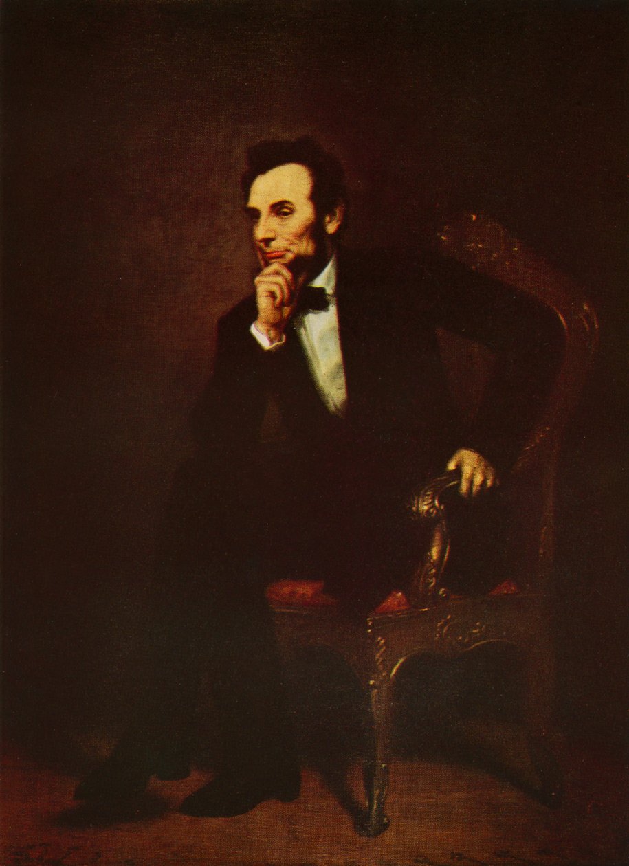 Abraham Lincoln – George Peter Alexander Healy autorstwa George Peter Alexander Healy