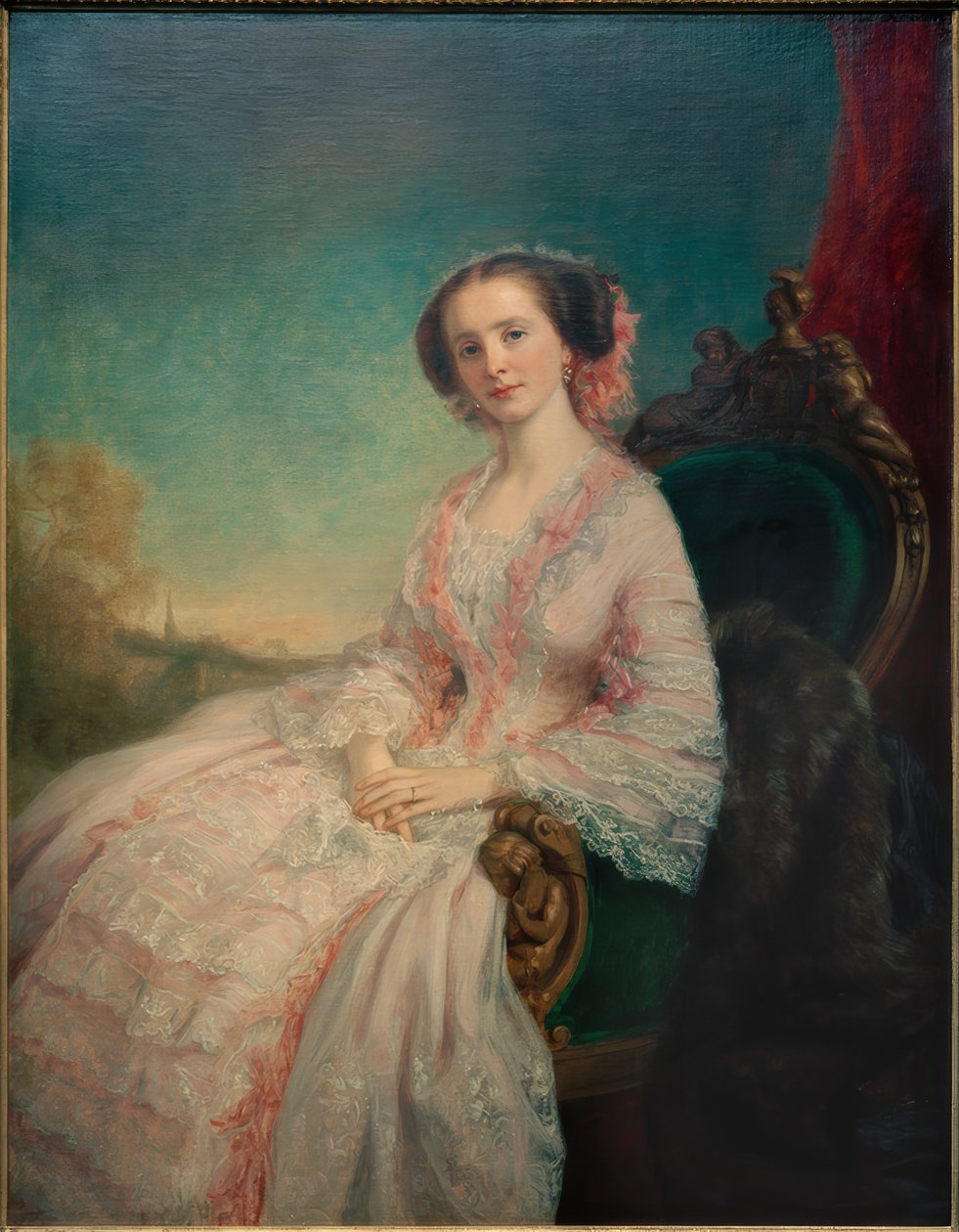 Caroline Slidell Perry Belmont autorstwa George Peter Alexander Healy