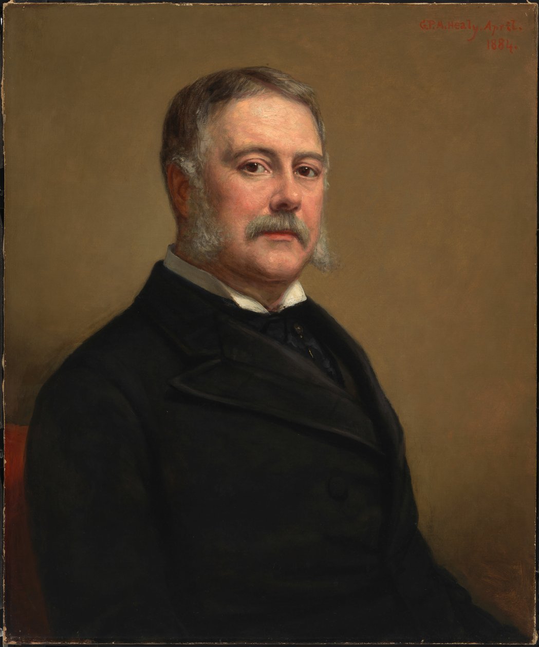 Chester Alan Arthur, kwiecień 1884. autorstwa George Peter Alexander Healy