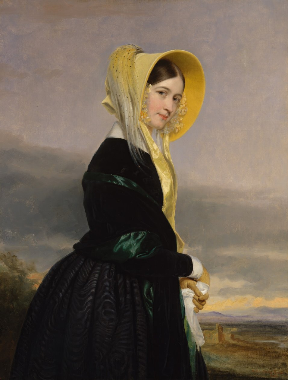 Eufemia Biała Van Rensselaer, 1842. autorstwa George Peter Alexander Healy