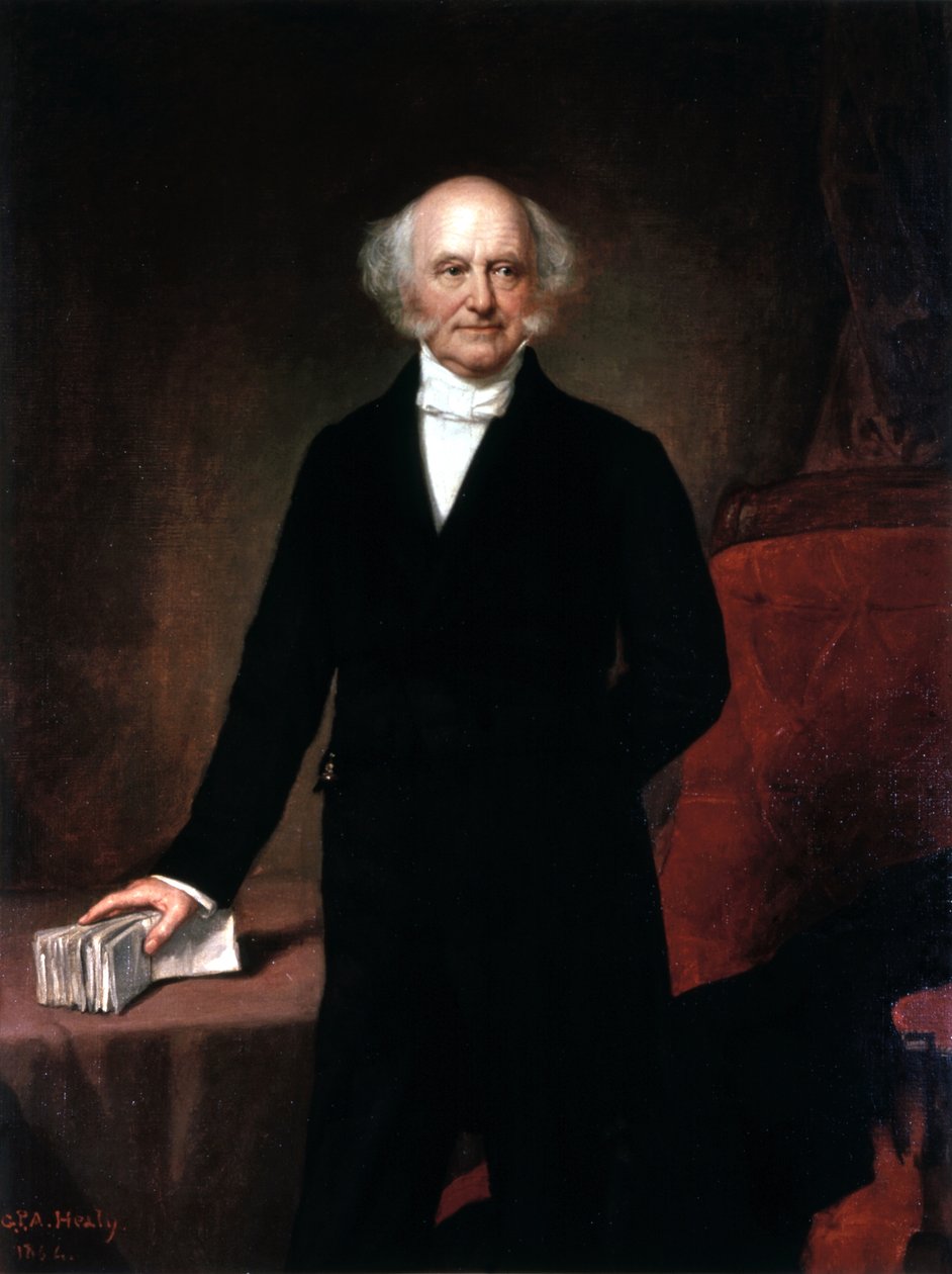 Martin Van Buren autorstwa George Peter Alexander Healy