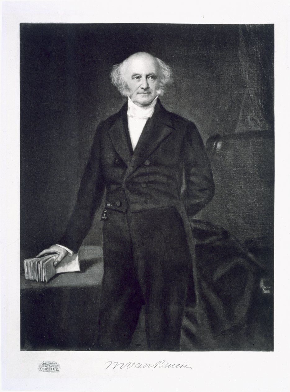 Martin Van Buren, 8. prezydent Stanów Zjednoczonych Ameryki, wyd. 1901 (fotograwiura) autorstwa George Peter Alexander Healy
