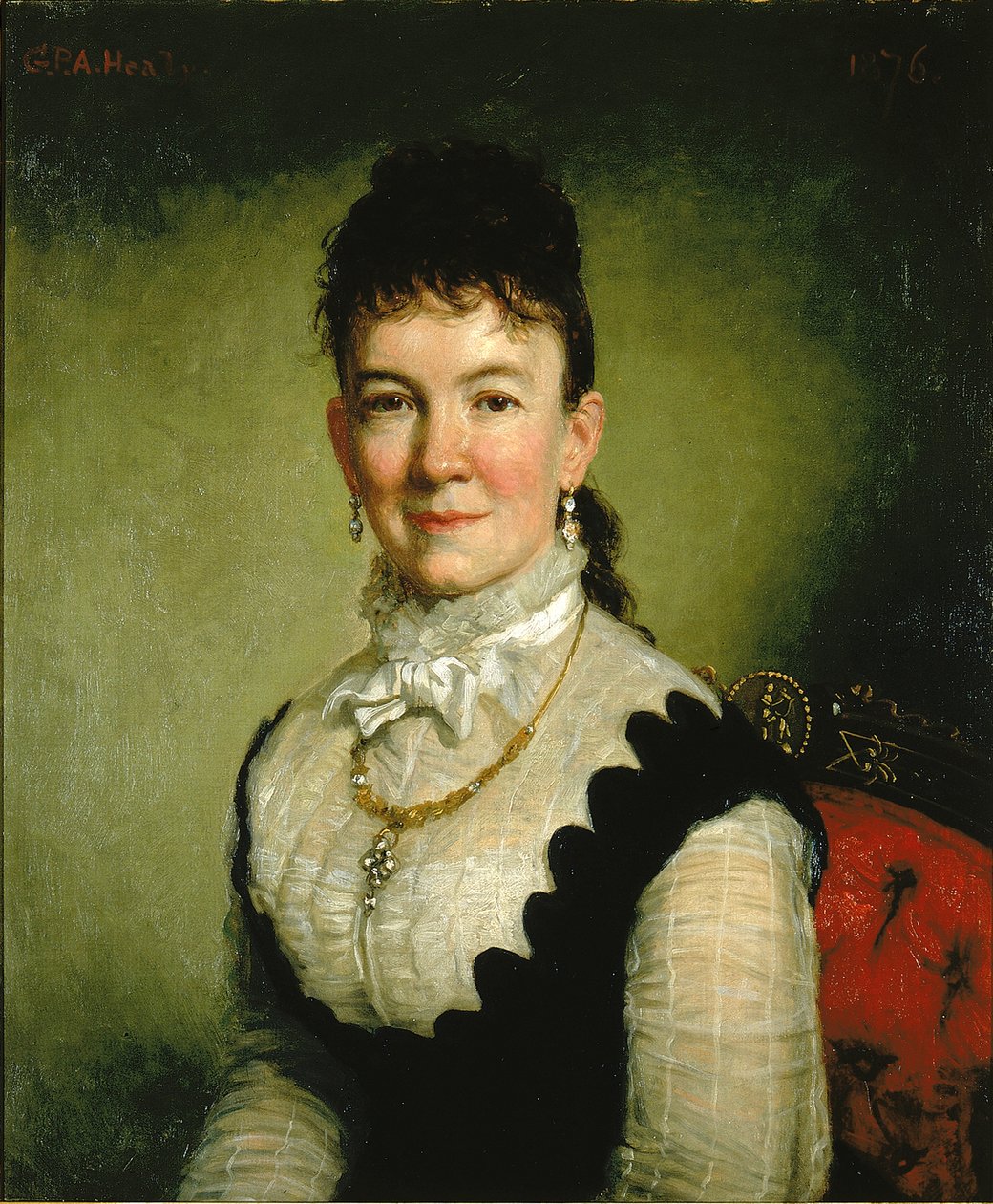 Pani Albert J. Myer Katarzyna Walden, 1876. autorstwa George Peter Alexander Healy