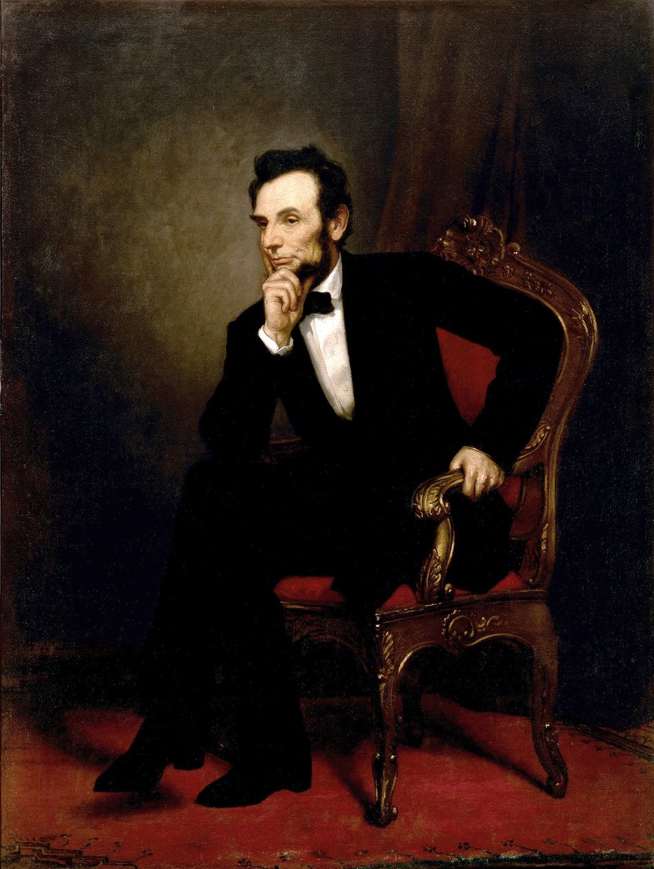Portret Abrahama Lincolna autorstwa George Peter Alexander Healy