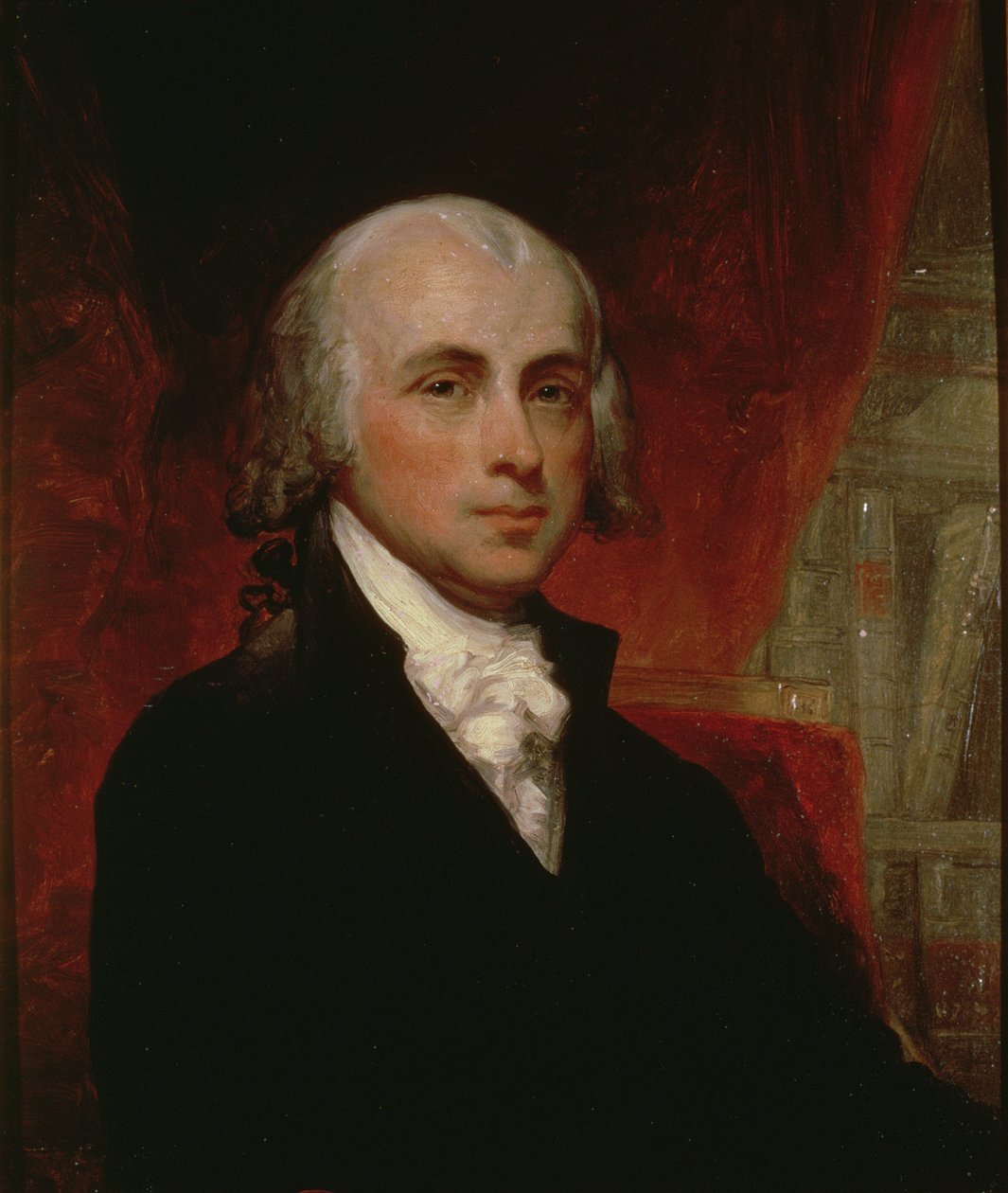 Portret Jamesa Madisona (1751-1836) autorstwa George Peter Alexander Healy