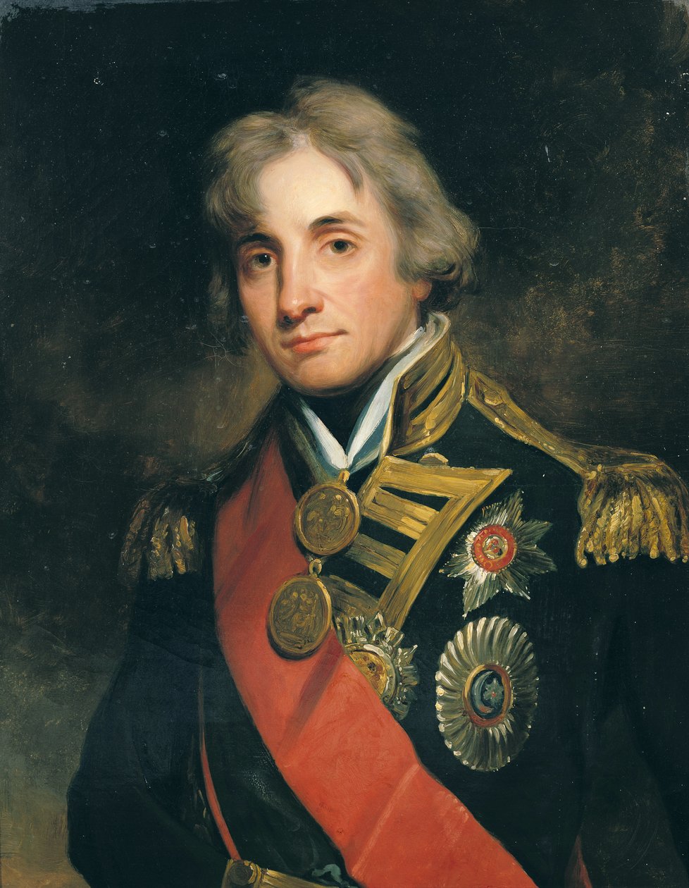 Portret Nelsona (1758-1805) autorstwa George Peter Alexander Healy