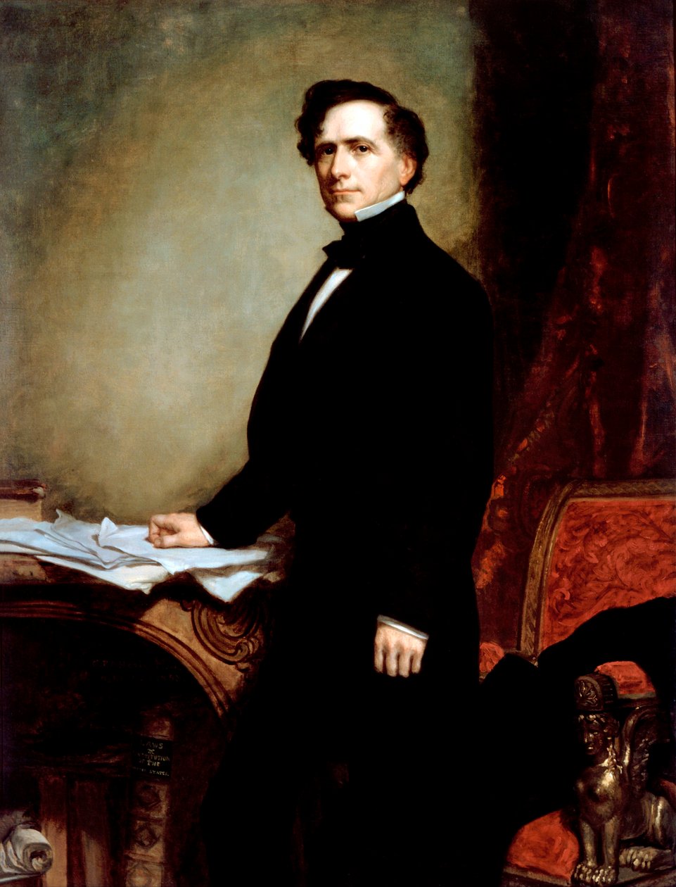 Portret prezydenta Franklina Pierce autorstwa George Peter Alexander Healy