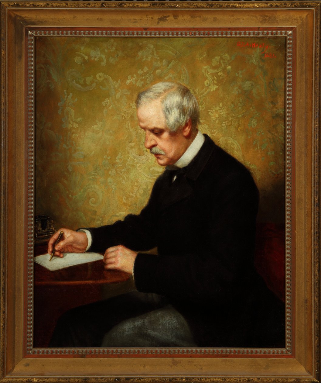 Portret mężczyzny, 1881 autorstwa George Peter Alexander Healy