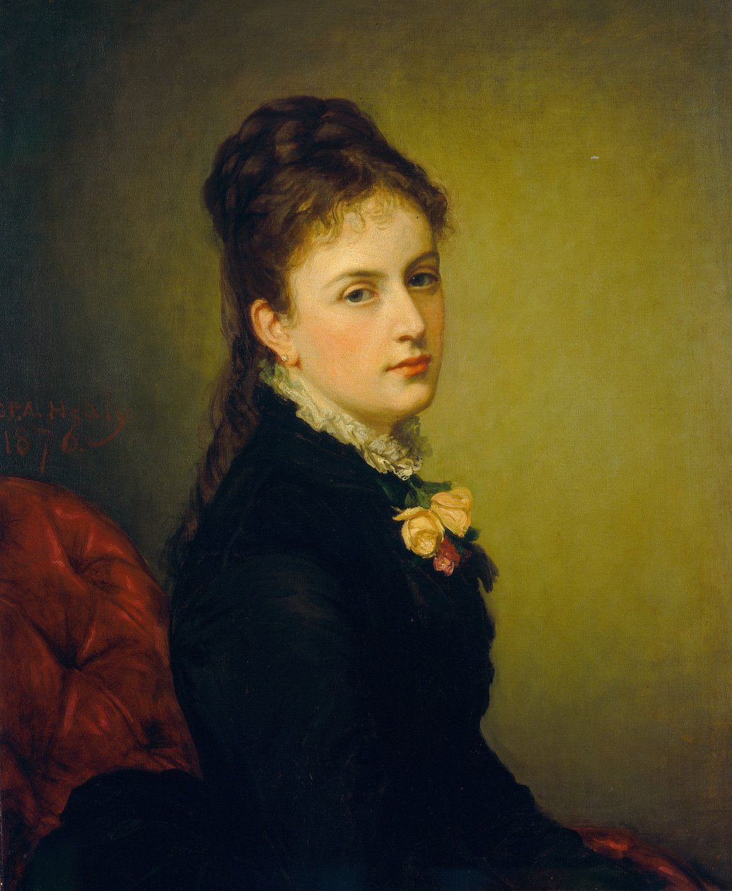 Roxana Atwater Wentworth, 1876. autorstwa George Peter Alexander Healy
