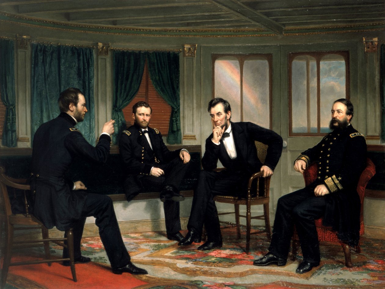 Rozjemcy, 1865 autorstwa George Peter Alexander Healy