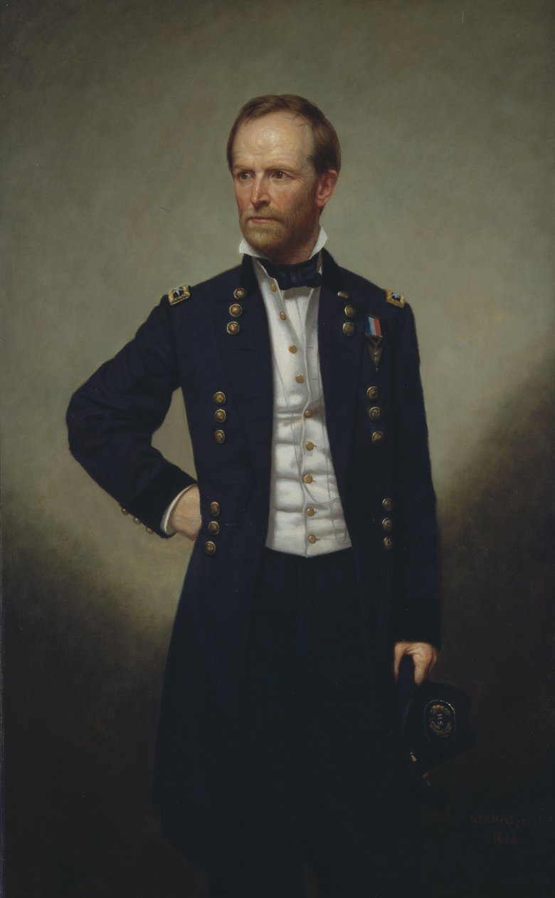 William T. Sherman autorstwa George Peter Alexander Healy