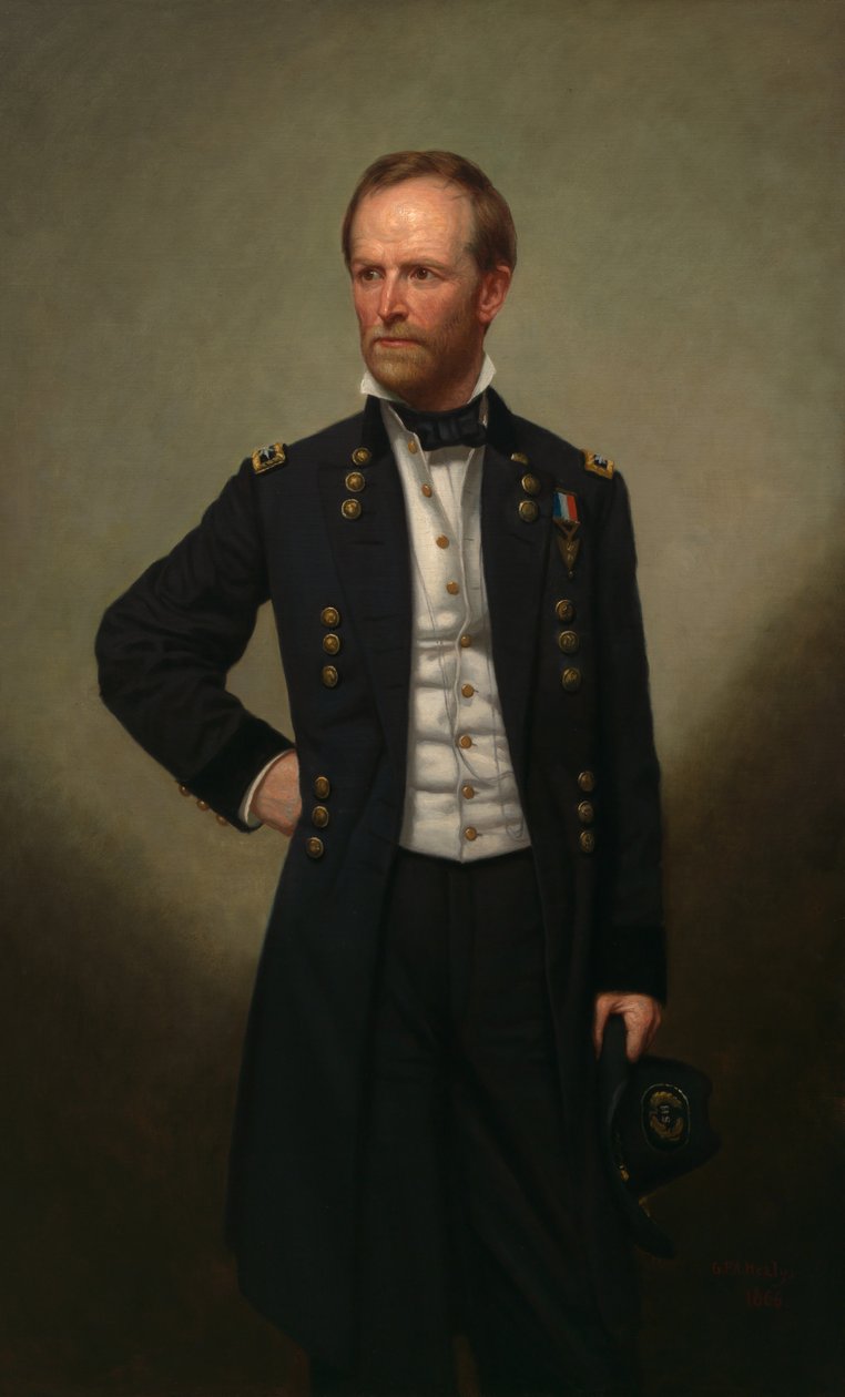 William T. Sherman autorstwa George Peter Alexander Healy