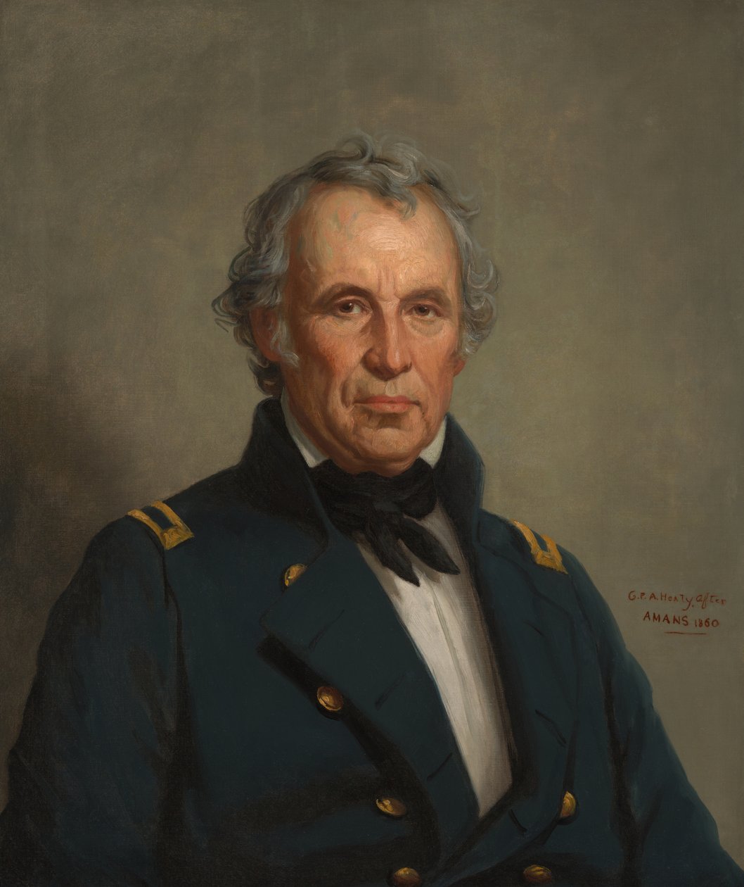 Zachary Taylor autorstwa George Peter Alexander Healy