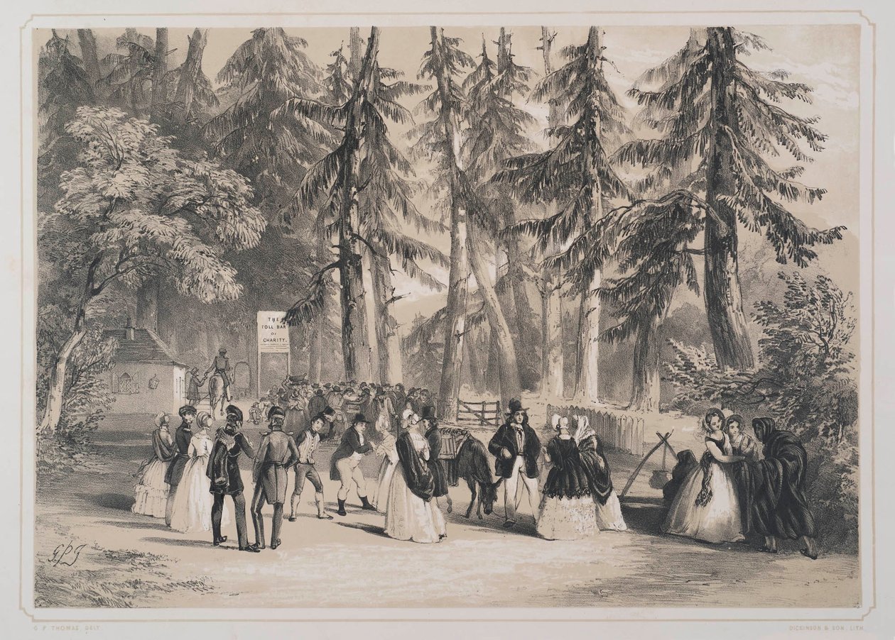 Fancy Fair w Annandale autorstwa George Powell Thomas