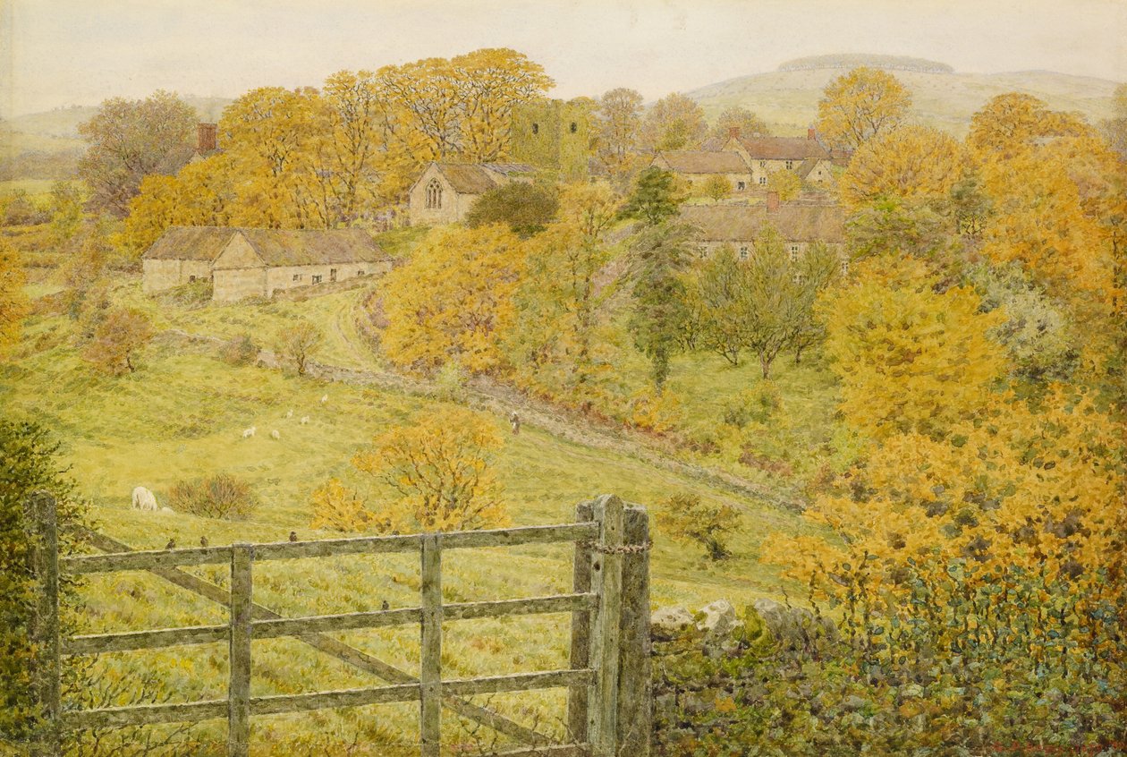 Thorpe, Derbyshire, 1880 autorstwa George Price Boyce
