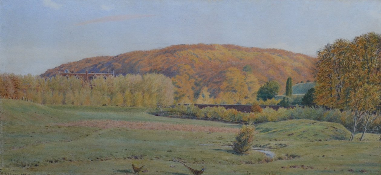 Wotton House w Surrey autorstwa George Price Boyce