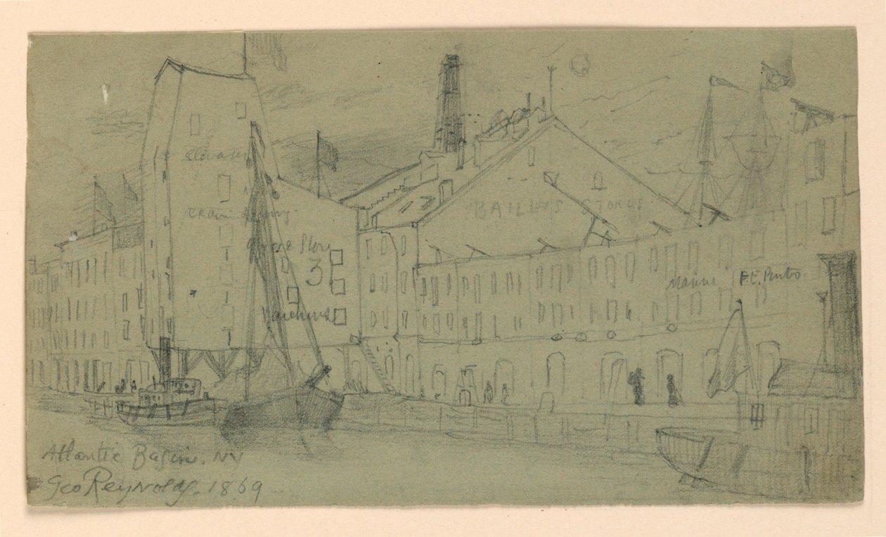 Basen Atlantycki, Nowy Jork autorstwa George Reynolds