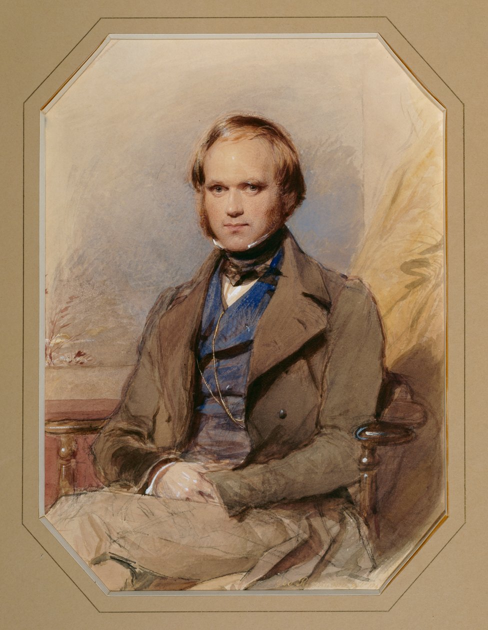 Karol Darwin autorstwa George Richmond